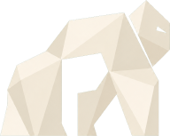 PRIMATE gorilla logo